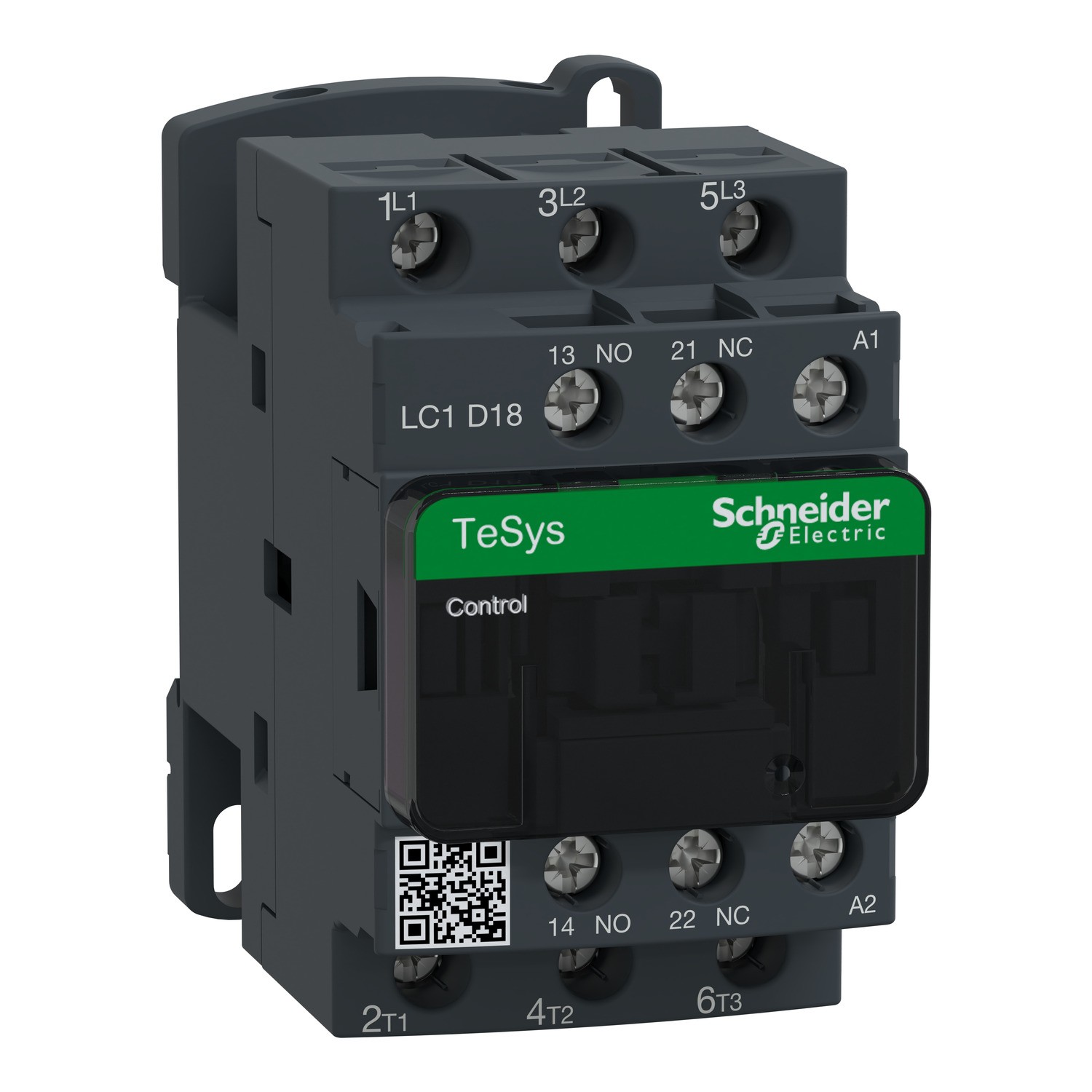 Schneider LC1D18U7 - CONTACTOR 18A 1F+1O 240V 50/60 - Made In France