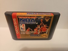 Sega Genesis Tecmo Super N B A Basketball