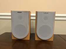 Sony SS-CNE3 Bookshelf Speakers 6 Ohms Pair Of Wood Stereo Speakers