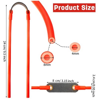 Latex Hunting Catapult Replacement Bands - 4 Pcs