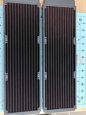 2x EKWB EK-CoolStream SE 360 radiator slim triple 360mm CSQ 120mm fans 28mm tall