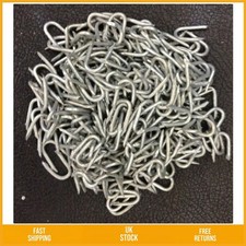 Heavy Duty Galvanised Mesh Fence Staples Chicken Wire U Nails 15mm Pack 1000 15.99 per metre