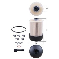 Kraftstofffilter für Mercedes Marco Polo W447 Vito X-Klasse 470 | 24402719