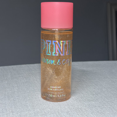 Victoria's Secret PINK Warm And Cozy Shimmer Mist 8.4 Fl Oz Priority Shipping