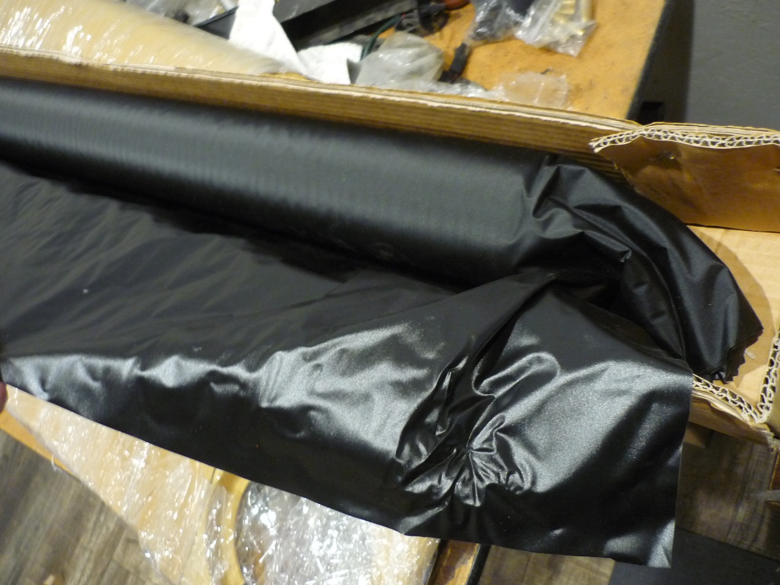Ferrari 246-365, Others - Black Door Lining Per Meter - P/N 364700075