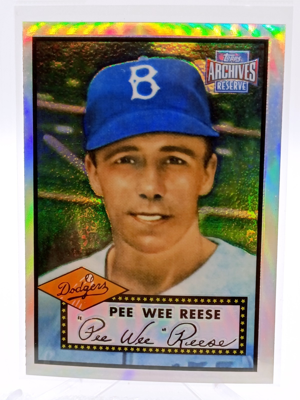 2001 Topps Archives Reserve - Pee Wee Reese #93 Refractor