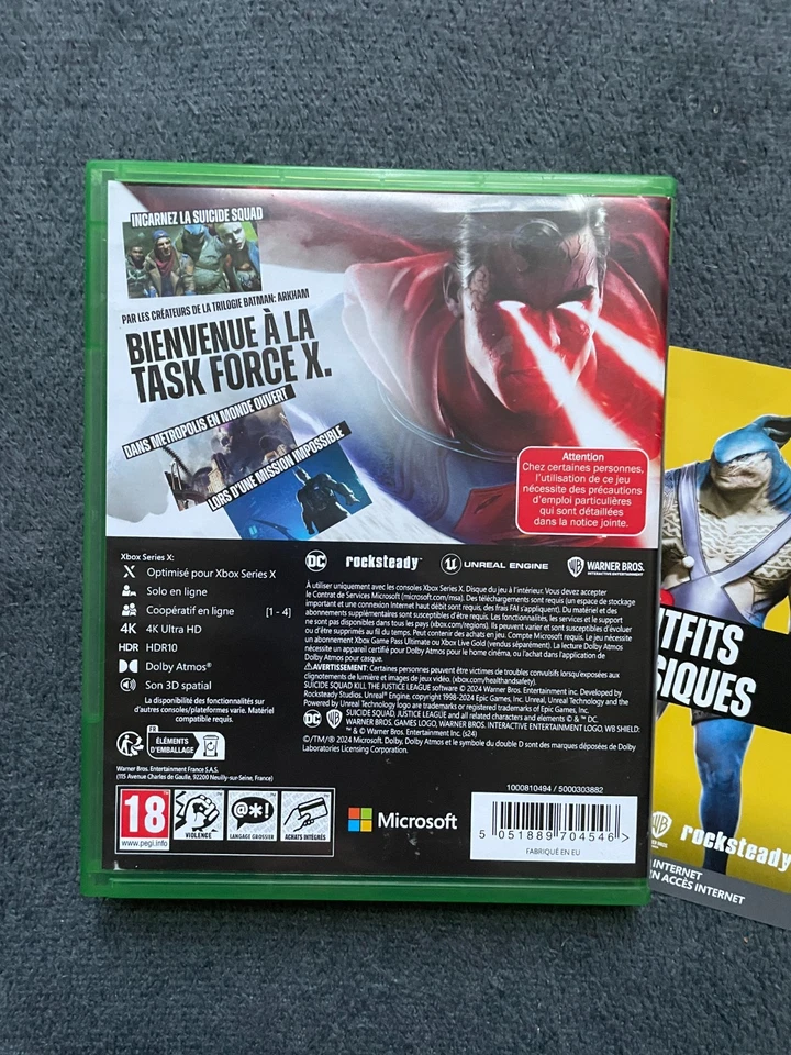 Suicide Squad Kill the Justice League sur XBOX series X - FR TTBE, photo 2 sur 2