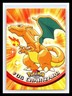 💥 CHARIZARD 1999 Topps Pokemon TV Non Holo Animation 2nd Series Black Logo # 06