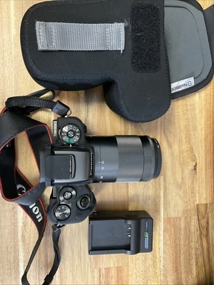 Canon EOS M5 24.2MP Digital SLR Camera With Lense - Black E618