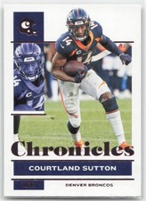 2021 Panini Chronicles #30 Courtland Sutton Pink