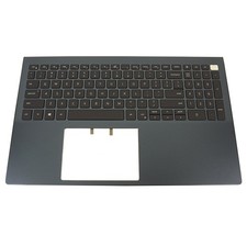 Laptop Keyboard Dell HY5P0 OEM Replacement Qwerty Backlit Keyboard and Palmrest