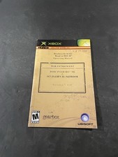brothers in arms road to hill 30 xbox Manual only