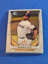 2014 Michael Feliz ROOKIE RC Bowman Draft Chrome #CTP-76