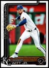 2025 Bobby Witt Jr. Topps Series One Baseball  #100 Kansas City Royals