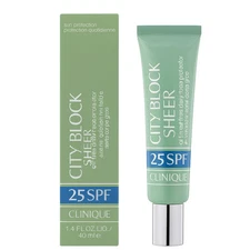 Clinique City Block Sheer SPF 25 Oil-Free 1.4oz / 40ml Daily Face Sunscreen