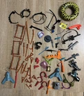 Vintage Teenage Mutant Ninja Turtles Lot Weapons Accessories Loose 80s 90s TMNT