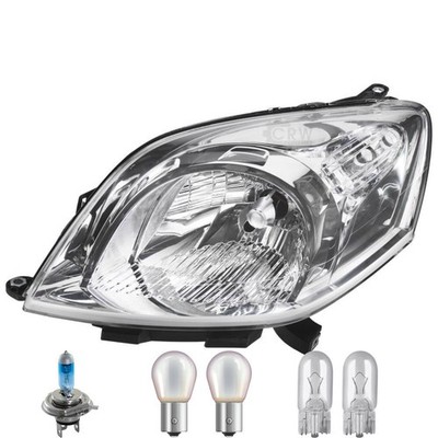 Scheinwerfer links inkl. Premium Lampen für Fiat Qubo 225 mit LWR Motor Blinker