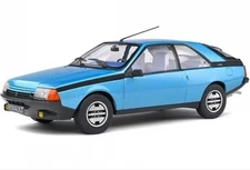 1980 Renault Fuego GTS Light Blue Metallic S1806402 Solido 1/18 HTF !
