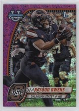 2024 Bowman U Chrome Fuchsia Mini-Diamond Refractor /125 Rashod Owens #151 1k9t