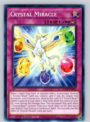 Crystal Miracle Common 1st Edition SDCB-EN033 NM