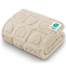 Small Dog Blanket Washable Pet Bed Cover Soft Fluffy Puppy Blanket with Premi...