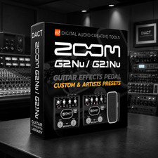 Zoom G2Nu/G2.1Nu Guitar Multi-FX Presets Library