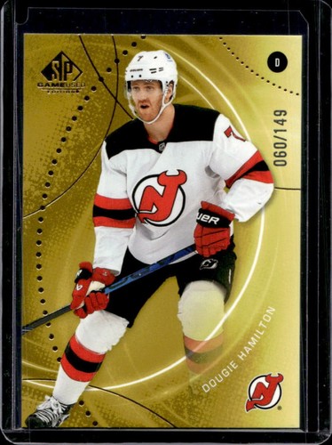 2025-26 SP Game Used Dougie Hamilton Gold #/149 Devils