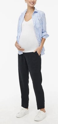 Brand New JCrew Maternity Jamie Black Pant Size 00