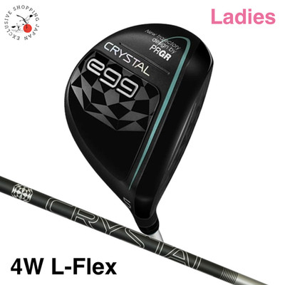 PRGR Golf Ladies Crystal egg Fairway Wood 4W Club 2025 Graphite Shaft L-Flex RH