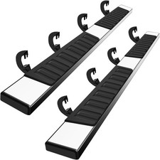 6" Running Boards Compatible with 2007-2018 Chevy Silverado/GMC Sierra 1500 Crew