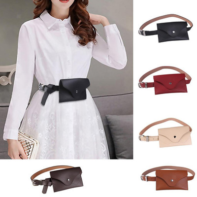 Fanny Pack Money Waist Pouch Travel PU Belt for Womens Girls