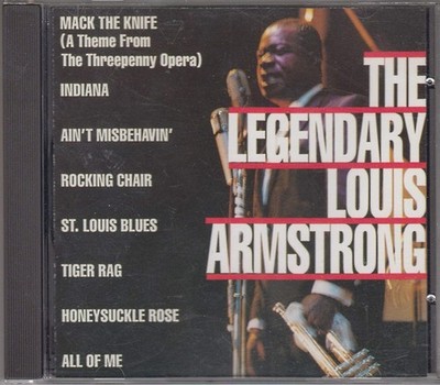 Louis Armstrong - The Legendary Louis Armstrong (CD, Comp, RM) (Very Good Plus (