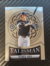 2025 Panini Prizm #10 Spencer Jones Talisman New York Yankees Prospect 