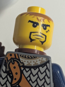 Lego Castle Fantasy Era Minifigure Lot: Crown Knight 7094 King's Siege (cas