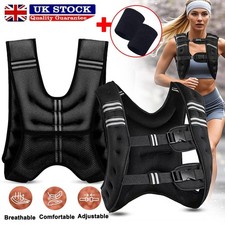 10KG Weighted Vest Gym Exercise Fitness Strength Sports Training Weight Los C8M4