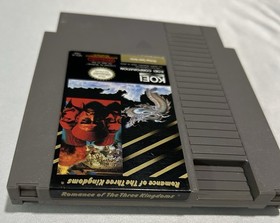 KOEI Romance of the Three Kingdoms Nintendo NES Authentic and Tested RARE