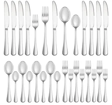 20-Piece Stainless Steel Silverware Set for 4 – Mirror Finish, Dishwasher Safe