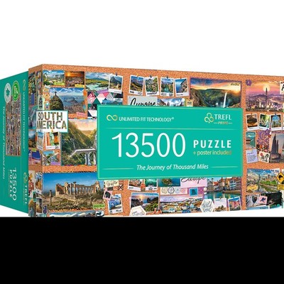 Trefl Prime 13500 Piece Puzzle - The Journey of a Thousand Miles