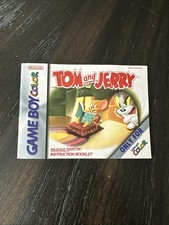 Nintendo Gameboy Color Manual Only Tom And Jerry