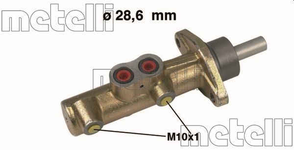 Vérin capot-moteur télescopique à amortissement fluide compatible avec OE 51237308065
