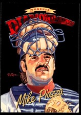 1994 Donruss Diamond Kings Mike Piazza #DK-15