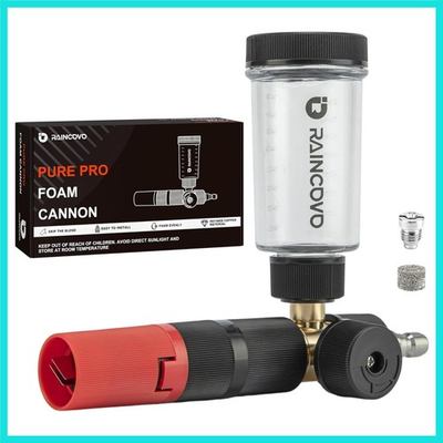 #ad Pure Pro Foam Cannon for Pressure Washer Adjustable Nozzle with 1 4” Quick C... $32.35