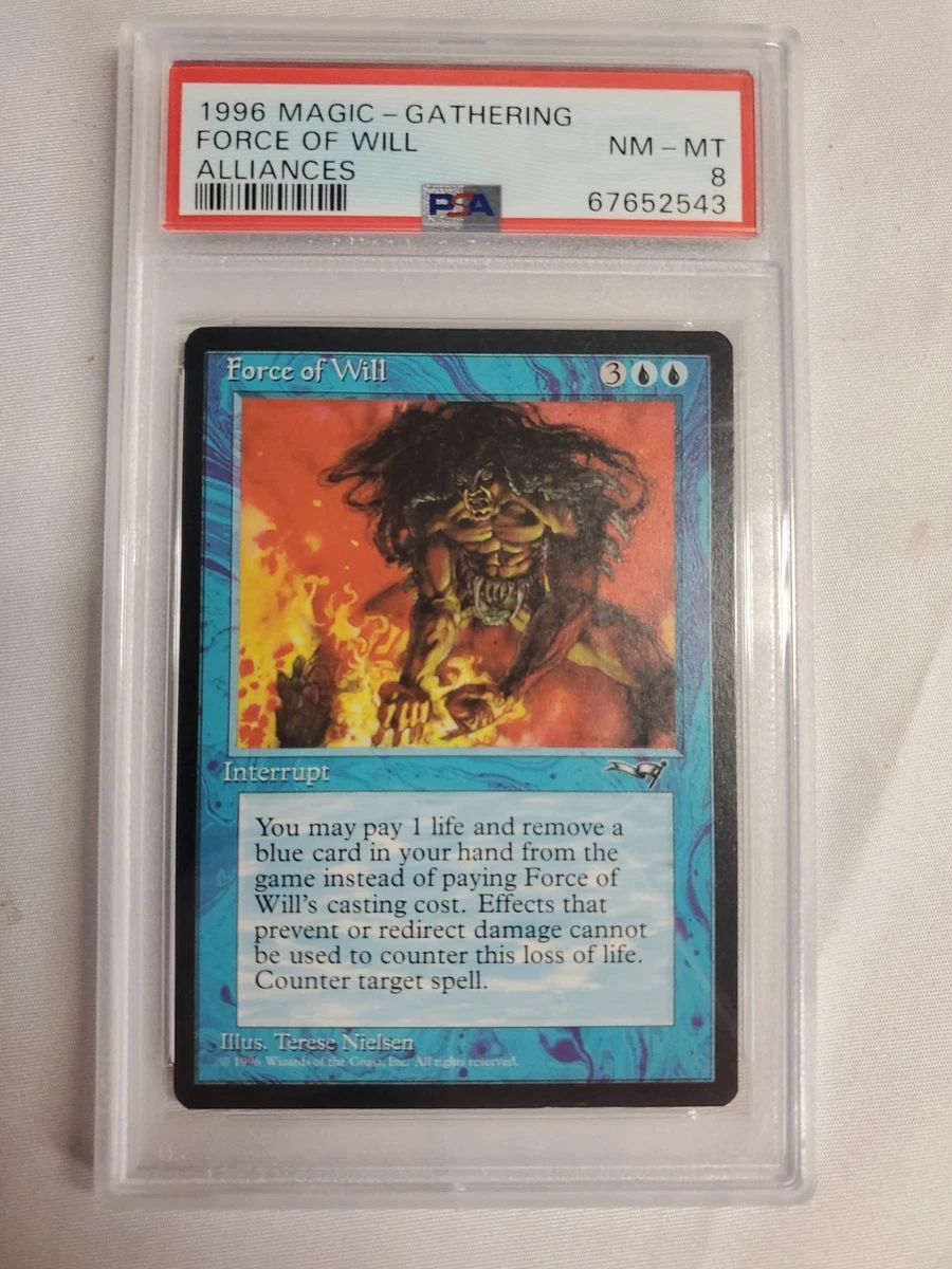 Collectible Individual Force of Will Card Games in English for