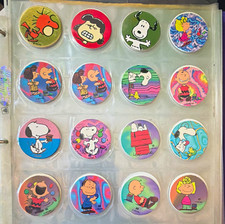 UFS Inc. Peanuts Tazo Set 16 POGS 1994 Snoopy Charlie Brown Lucy