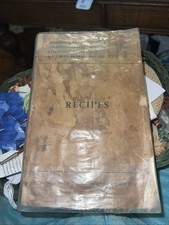 1953 Cookbook “Antique Recipes” Dept of  Army / Air Force TM 10-412 AFM ...