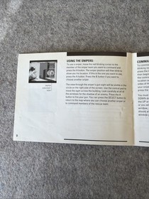 Rescue the Embassy Mission (NES, 1990) - Manual de instrucciones / Folleto solamente