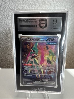 Eisenkrieger EX 249/182 Paradox Rift BGS 9 Pokemon TCG Black Grading Service DE