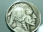 1913 us copper buffalo nickel ms - 4.9 part 1 - high ground -FS-1802 -part horn