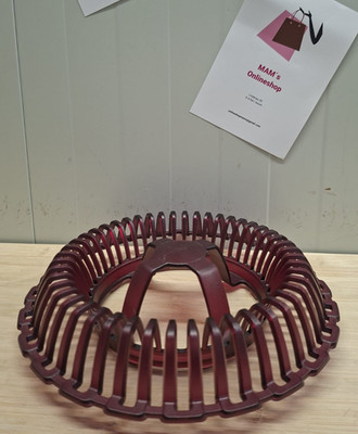 Tupperware Mr. Crispy Kartoffel Chips Maker für die Mikrowelle rot