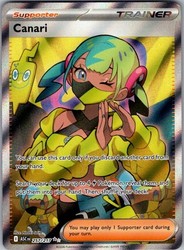 Canari 257/217 Ascended Heroes Full Art Ultra Rare Trainer